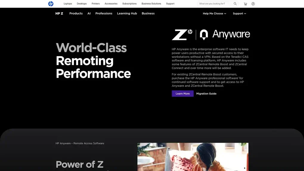 ZCentral Remote Boost screenshot
