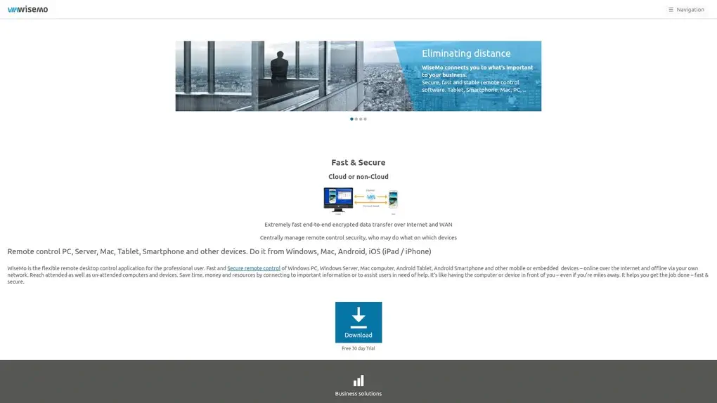 WiseMo Remote Desktop screenshot